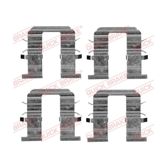 109-1746 Brake pad fitting set