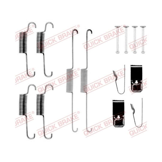 105-0723 Brake shoe fitting set