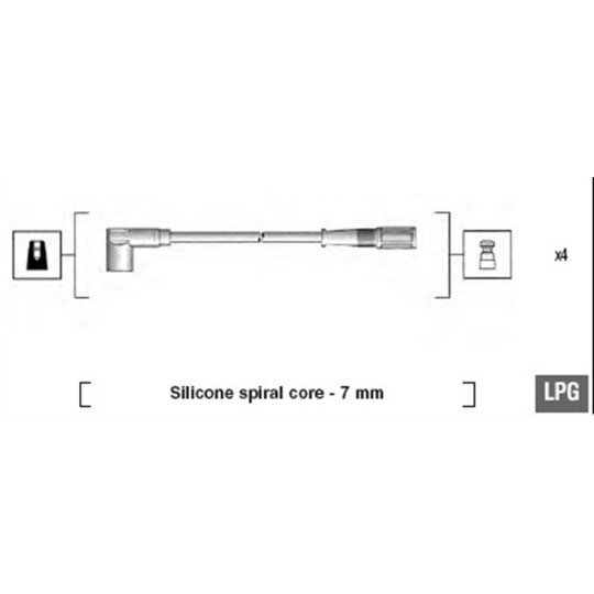 941095780616 Ignition Cable Kit