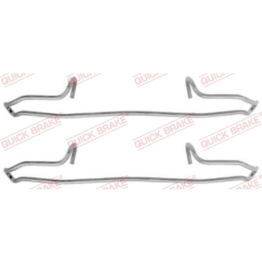 109-1159 Brake pad fitting set