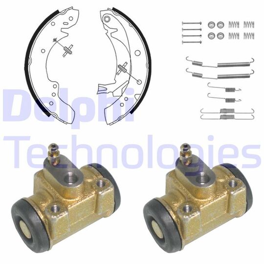 KP915 Brake Shoe Set