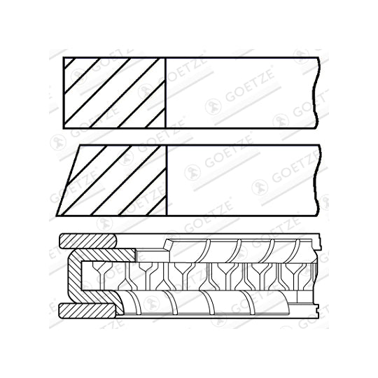 08-141207-00 Piston Ring Kit
