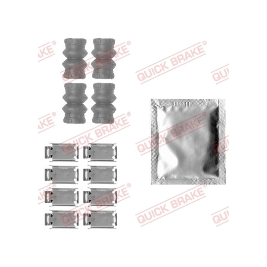 109-1788 Brake pad fitting set