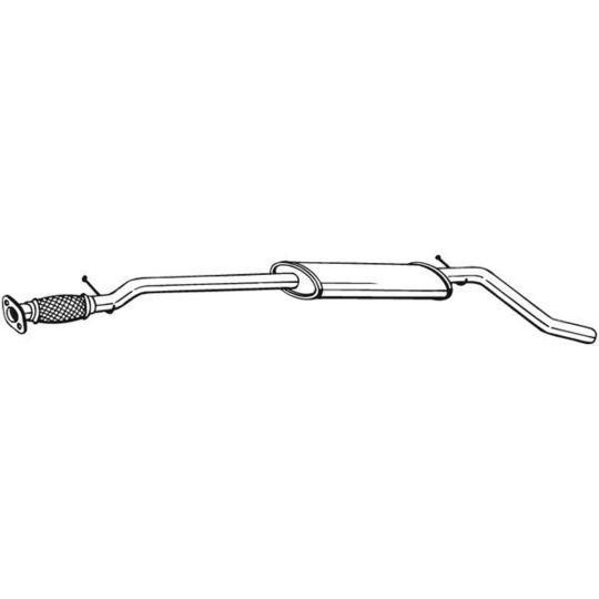 286-325 Middle Silencer