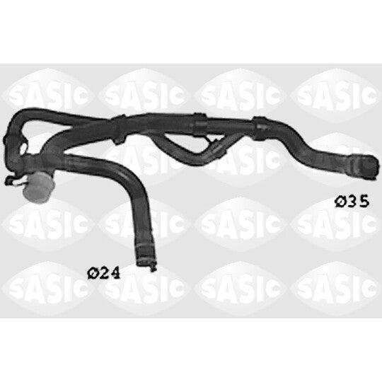 SWH0490 Radiator Hose