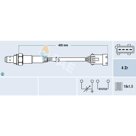 77211 Lambda Sensor