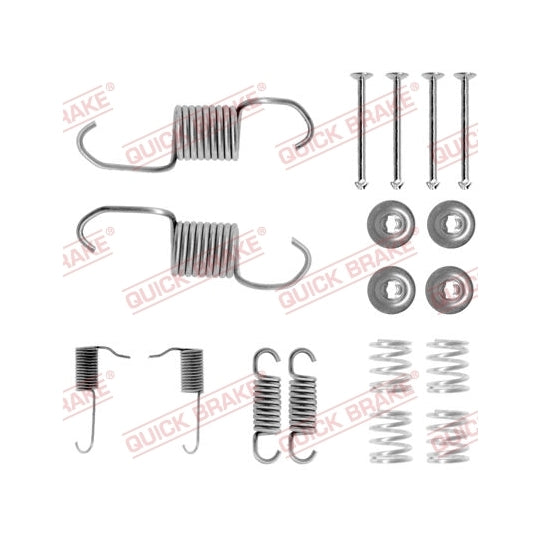 105-0696 Brake shoe fitting set