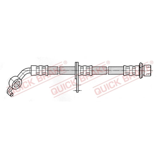 50.831 Flexible brake pipe
