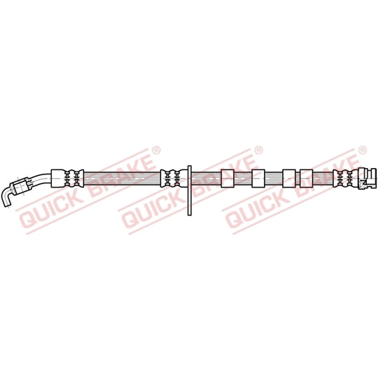 50.873 Flexible brake pipe