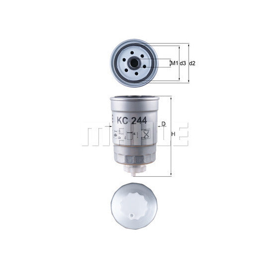 KC 244 Fuel filter