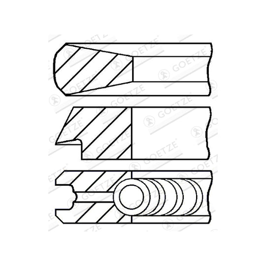 08-433600-00 Piston Ring Kit