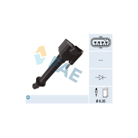 80459 Ignition coil