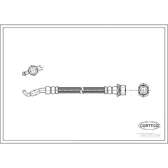 19035294 Brake Hose