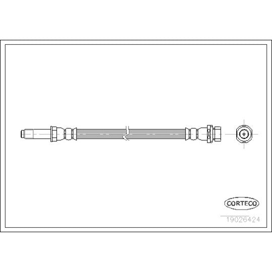 19026424 Brake Hose
