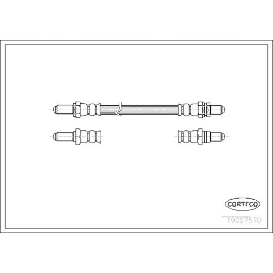 19027570 Brake Hose
