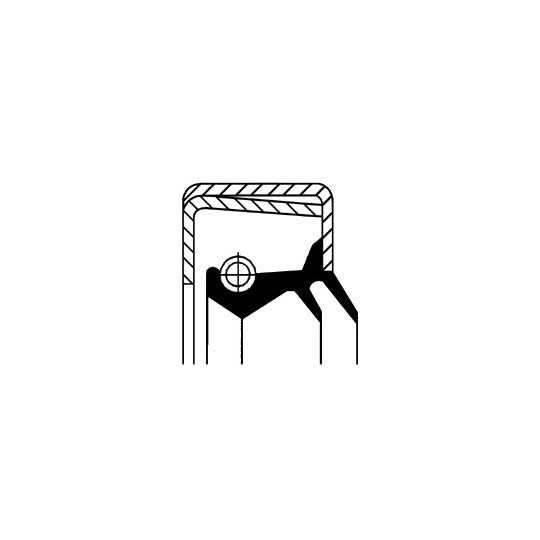 01026648B Shaft Seal, differential