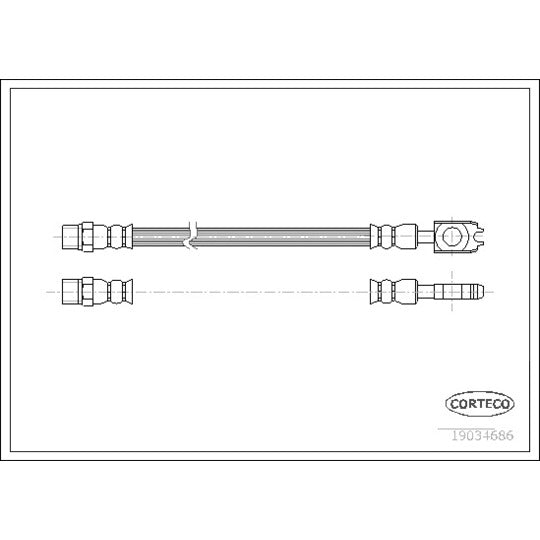19034686 Brake Hose