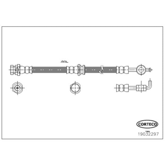 19032297 Brake Hose