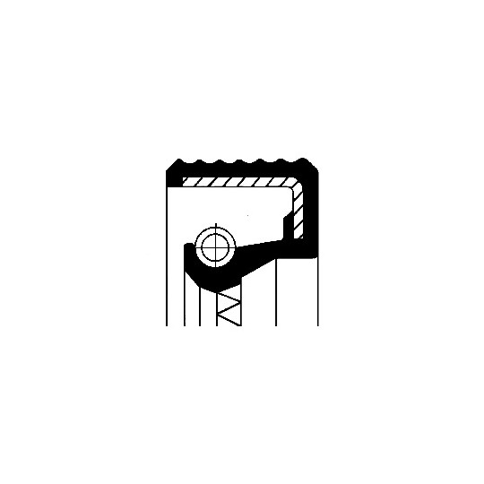 01033114B Shaft Seal, wheel hub