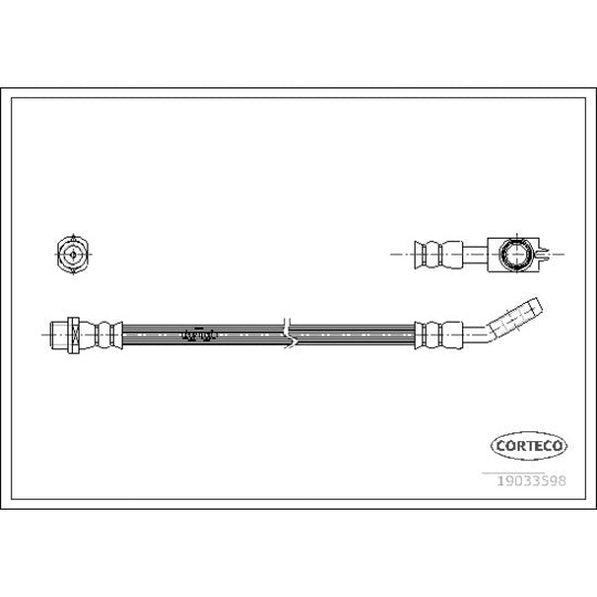 19033598 Brake Hose