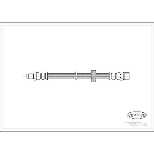 19027752 Brake Hose