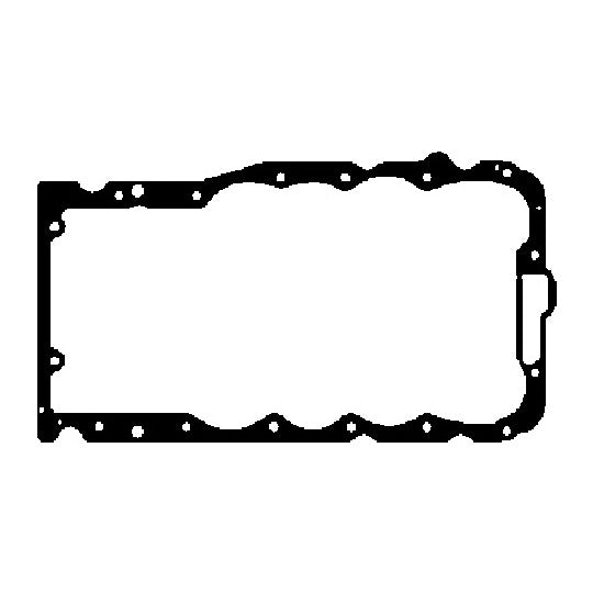 026080P Gasket, oil sump