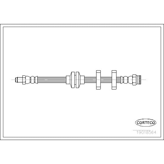 19018564 Brake Hose