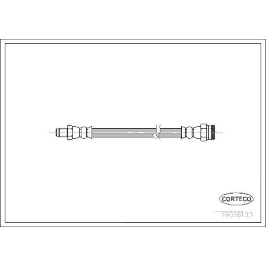 19018133 Brake Hose