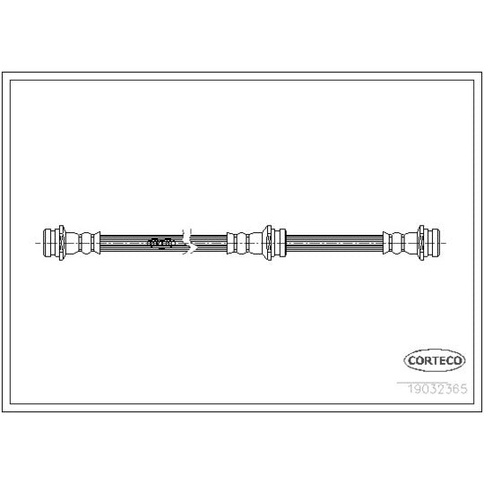 19032365 Brake Hose