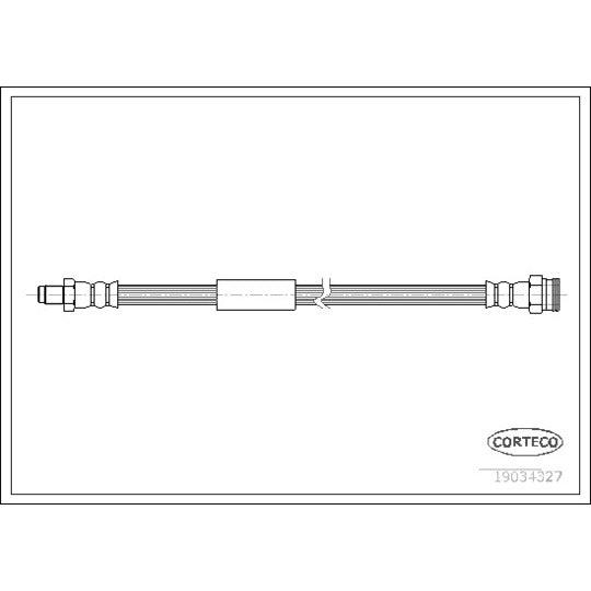 19034327 Brake Hose