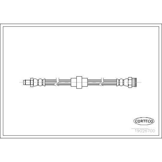 19026700 Brake Hose