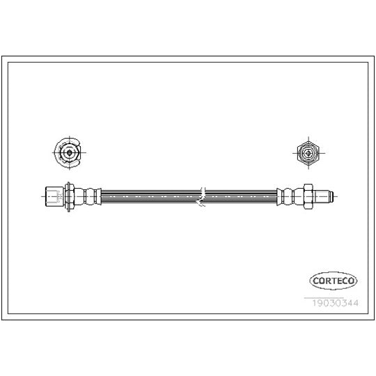 19030344 Brake Hose