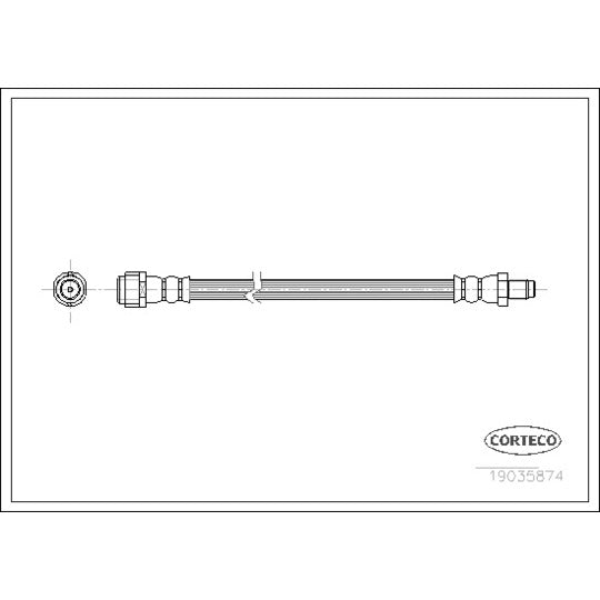 19035874 Brake Hose