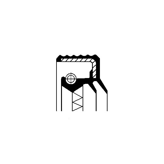 01029920B Shaft Seal, manual transmission