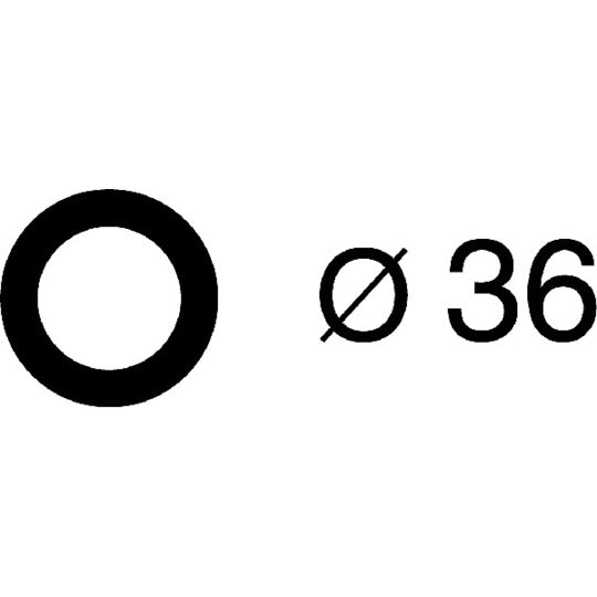 026236H Gasket, intake manifold