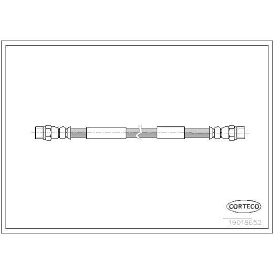 19018652 Brake Hose