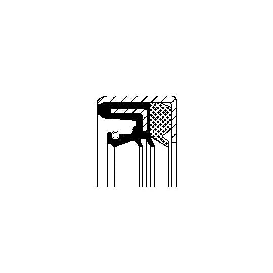 01026188B Shaft Seal, differential