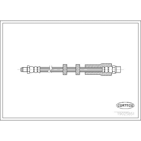 19025851 Brake Hose