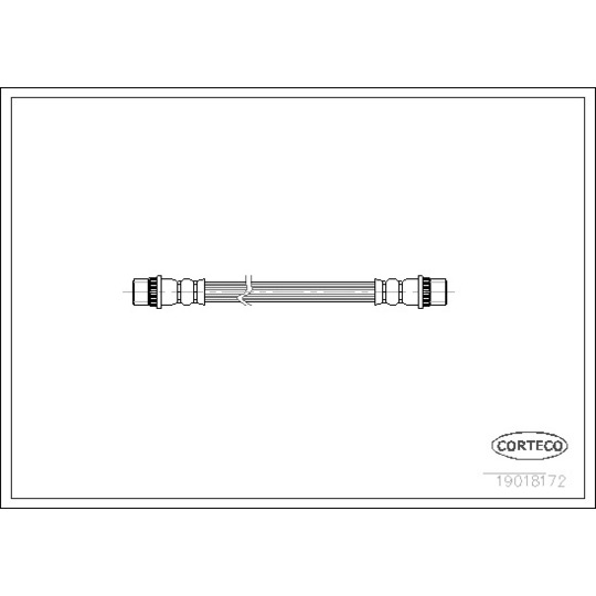 19018172 Brake Hose
