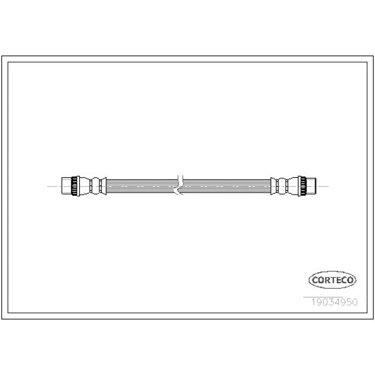 19034950 Brake Hose