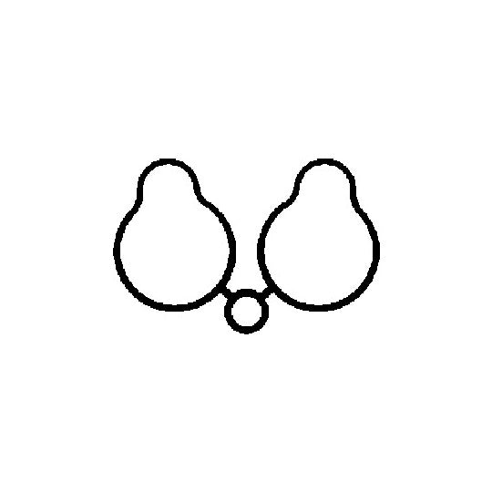 026458H Gasket, intake manifold