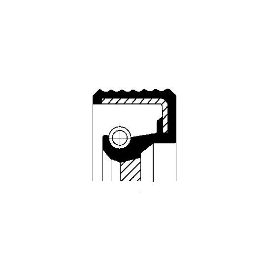 07034631B Shaft Seal, manual transmission
