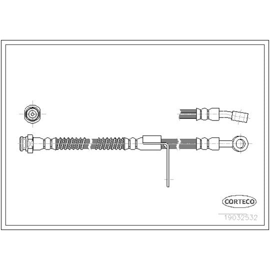 19032532 Brake Hose