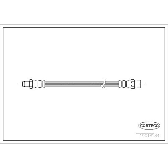 19018184 Brake Hose