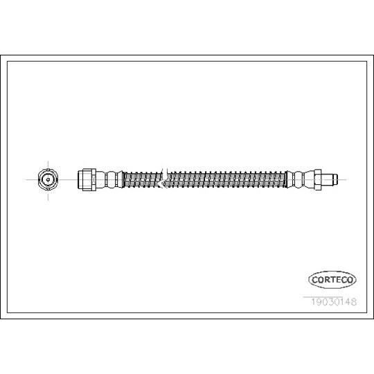 19030148 Brake Hose