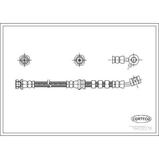 19032236 Brake Hose