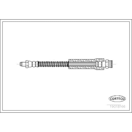 19018166 Brake Hose