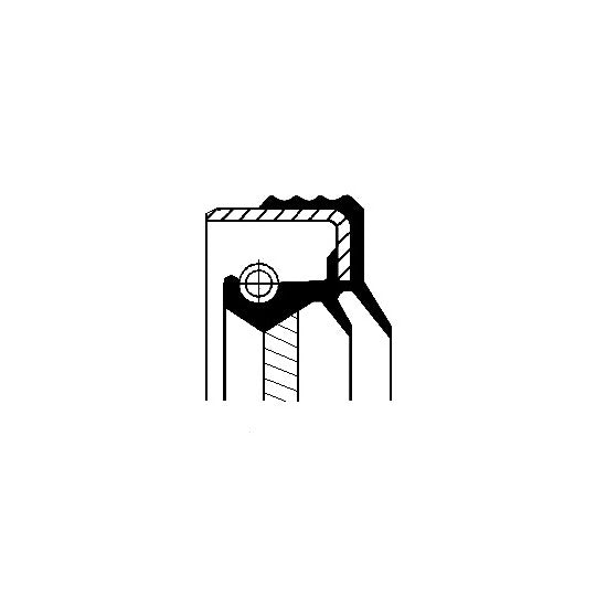 01026331B Shaft Seal, differential