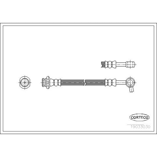 19033030 Brake Hose