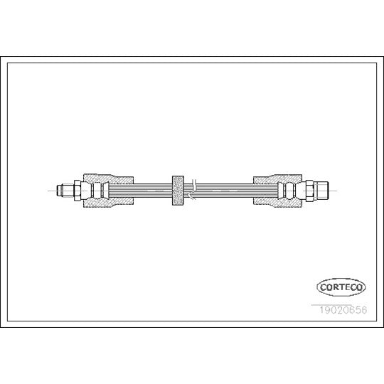 19020656 Brake Hose